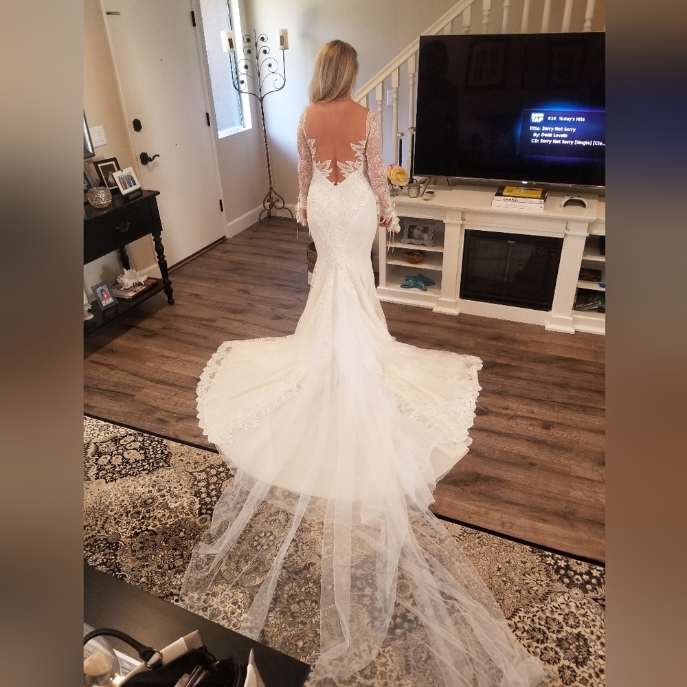 Galia Lahav Eleanor size 6 white wedding dress